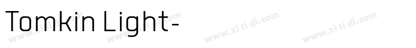 Tomkin Light字体转换